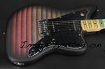G amp L Custom Shop Doheny-Circus Acid Trip - Frost-1