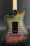 G amp L Custom Shop Doheny-Circus Acid Trip - Frost-4