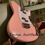 G amp L Custom Shop Espada in Shell Pink Nitro-4