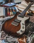 G amp L Custom Shop Fallout in Smoked Caramel over roasted pine-2