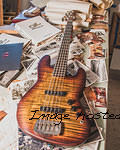 G amp L Custom Shop JB 5 in Old School Tobacco Sunburst Frost-1