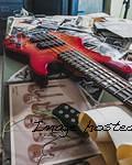 G amp L Custom Shop L 2500 Series 750 in Strawberry Burst-2