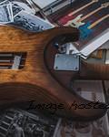 G amp L Custom Shop Legacy HSH in Smoked Caramel over roasted pine-6