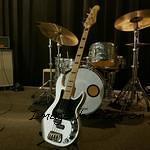 G amp L artist Tim Lefebvre s new Custom Shop Matador in Silver Metallic