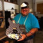 Rusbe with this G amp L Custom Shop Rampage build in process for Jerry Cantrell-2