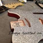 Silver Flake ASAT Classic Semi-Hollow 