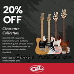 Get 20% OFF clearance instruments!