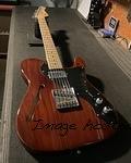 Limited edition small-batch ASAT Classic Semi-Hollow in Mocha