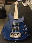 L-2500 in Clear Blue over flame maple on swamp ash CLF1704238