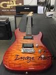 Legacy HH RMC in Cherryburst over quilt maple on swamp ash