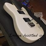 ASAT HH RMC in Pearl White body close up