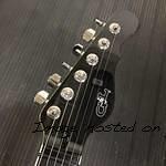 Jet Black headstock Graph-Tech nut and string tree