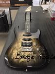 Legacy HSS RMC in Blackburst over Buckeye Burl on swamp ash