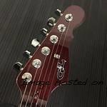 Ruby Red Metallic headstock