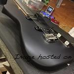 ASAT Special in Jet Black Frost with contours