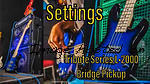 Settings-Tribute Series L-2000 Bridge Pickup