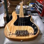 Tribute Series LB-100 in Natural Gloss over swamp ash